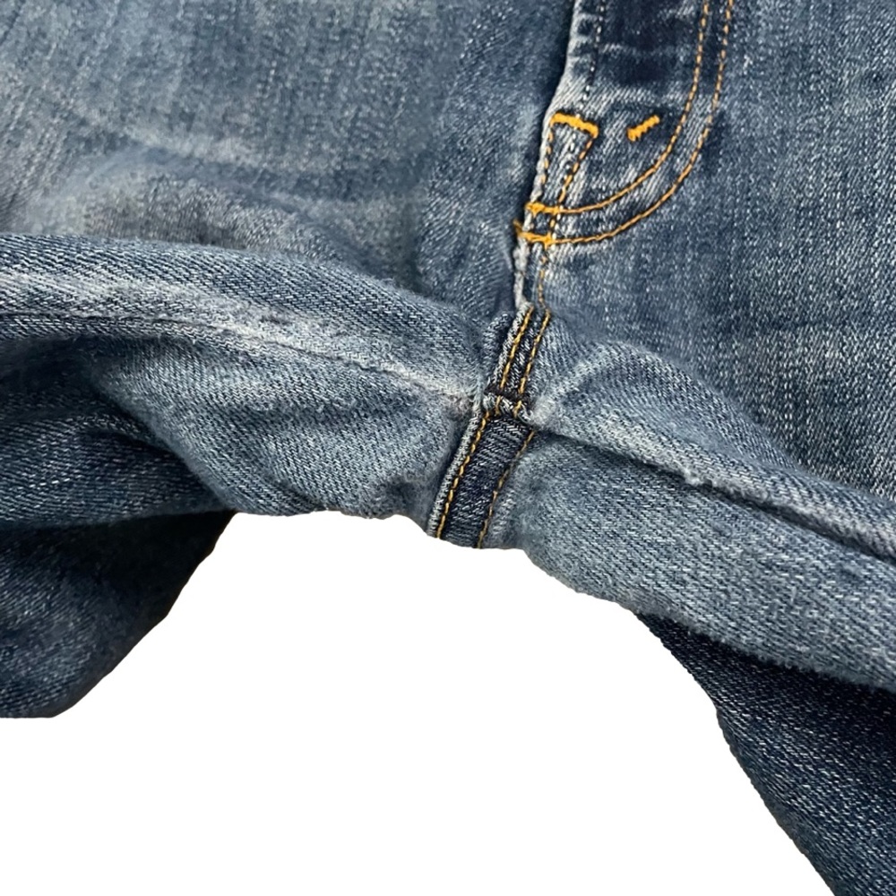 MOTHER Denim The Insider Crop Step Fray 32 Rough Stud - Picture 11 of 11